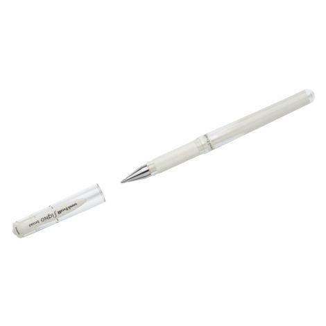 Długopis żelowy Uni UM-153 0.65mm Biały